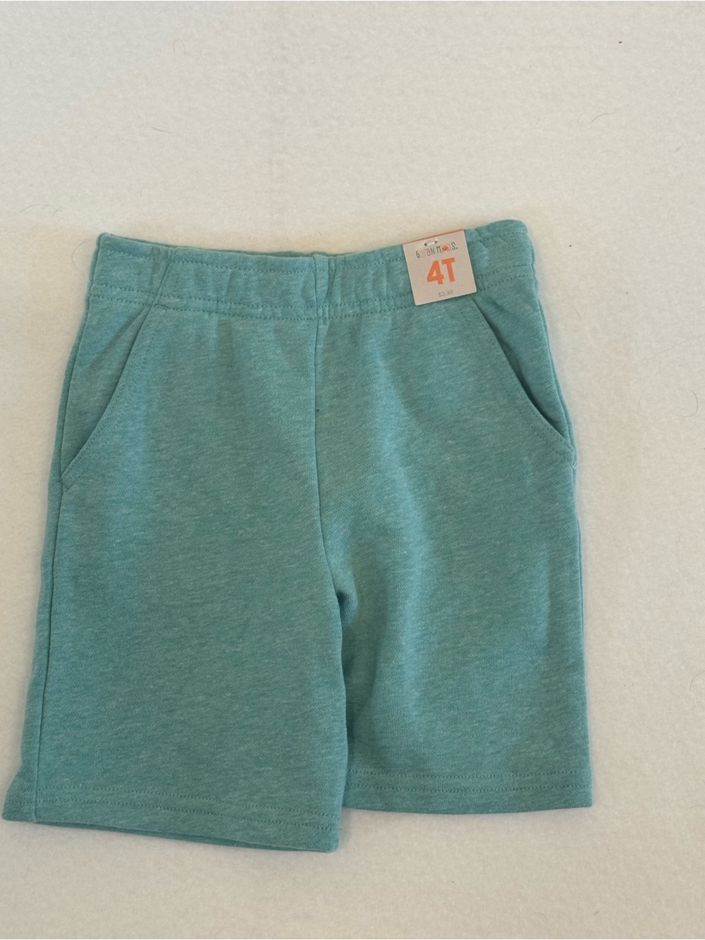 Garanimals Teal Knit Pull-On Shorts